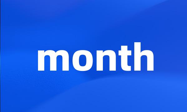 month