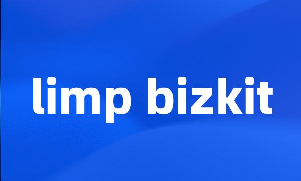 limp bizkit