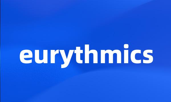 eurythmics