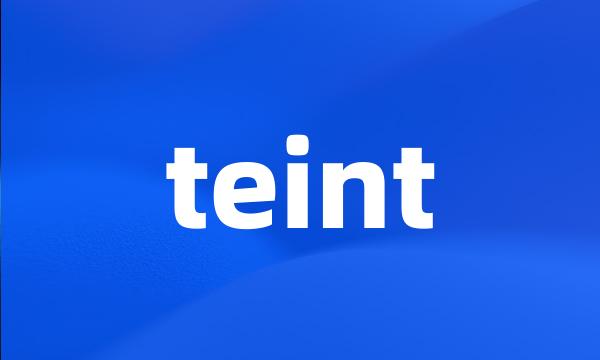 teint