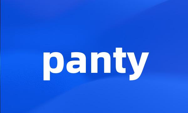 panty