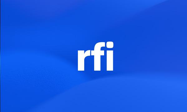 rfi