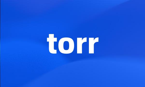 torr