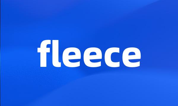 fleece