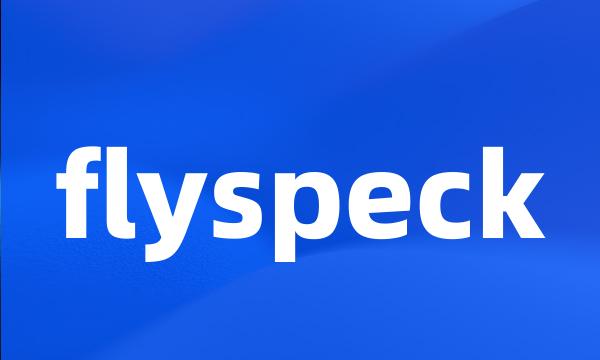 flyspeck