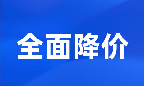 全面降价