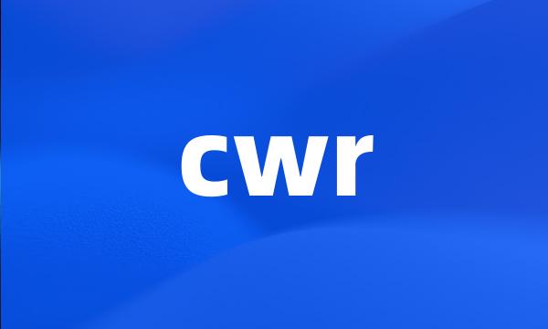 cwr