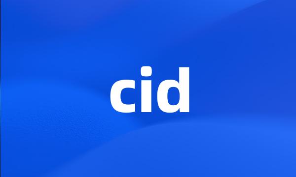 cid