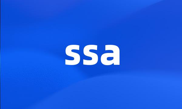 ssa