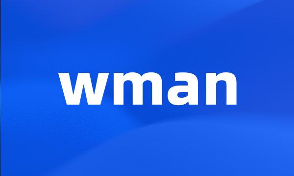 wman