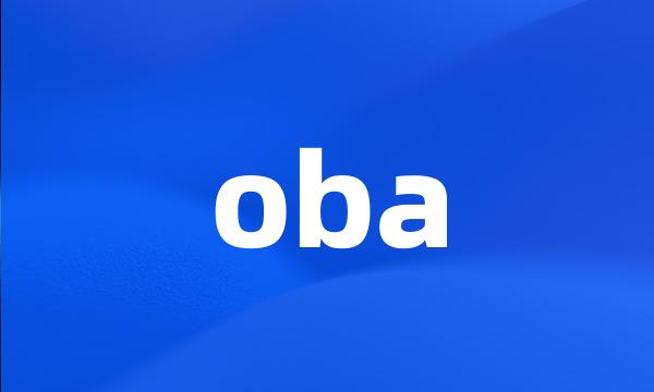 oba