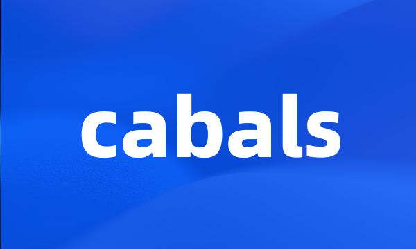 cabals