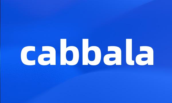 cabbala
