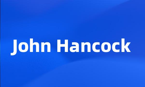 John Hancock