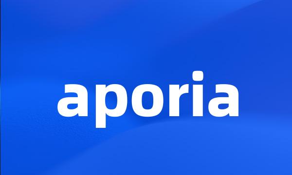 aporia