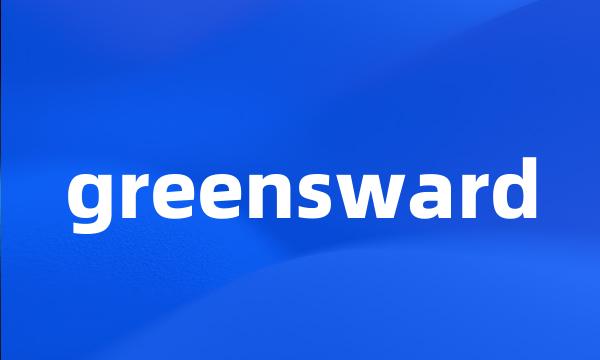 greensward