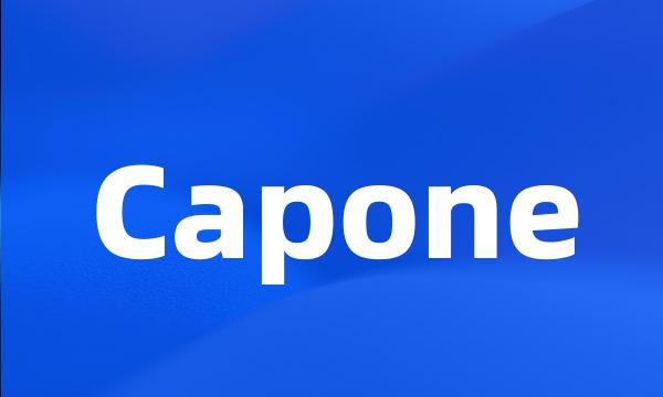 Capone