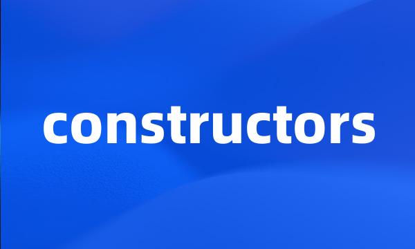constructors