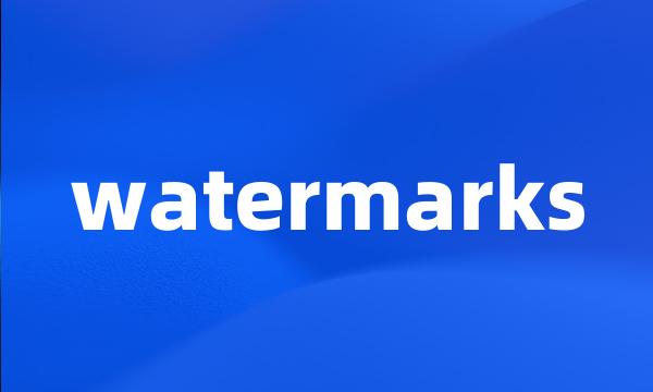 watermarks