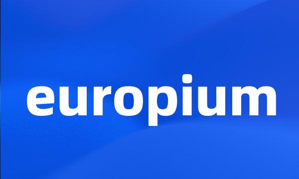 europium