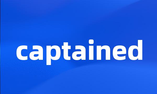 captained
