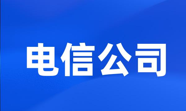 电信公司