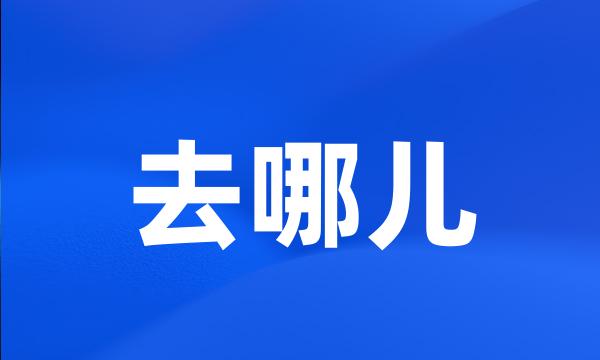 去哪儿