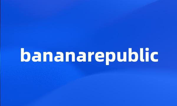 bananarepublic