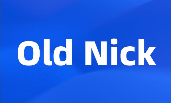 Old Nick