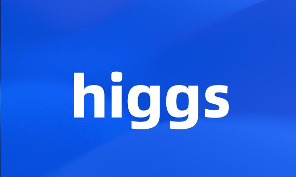 higgs