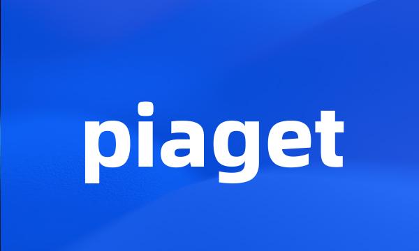 piaget