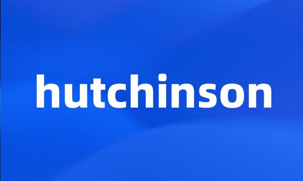 hutchinson