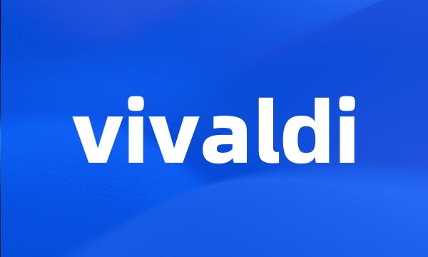 vivaldi