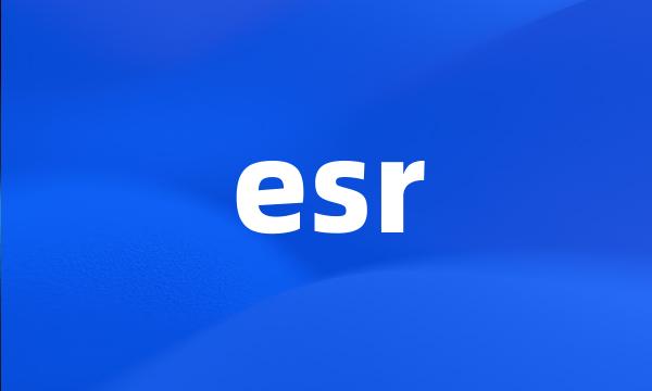 esr