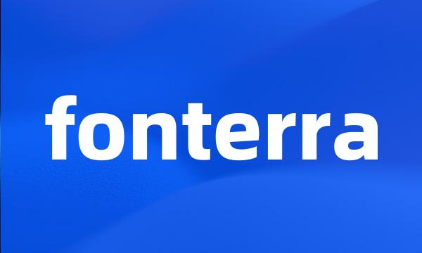 fonterra