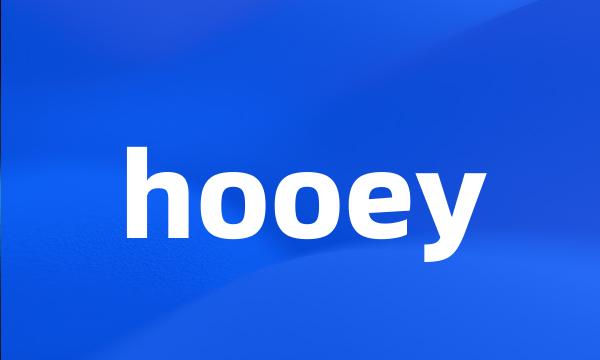 hooey