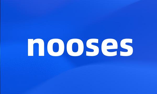 nooses