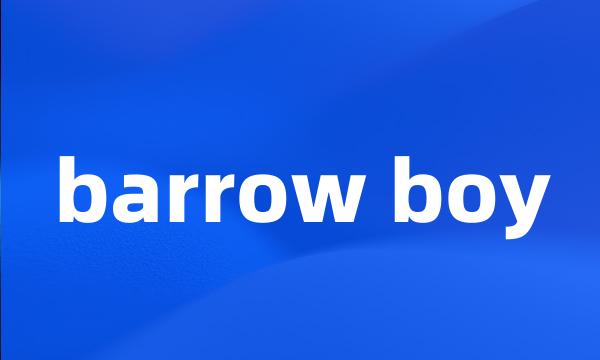 barrow boy