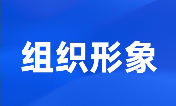 组织形象