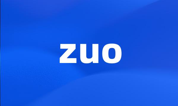 zuo