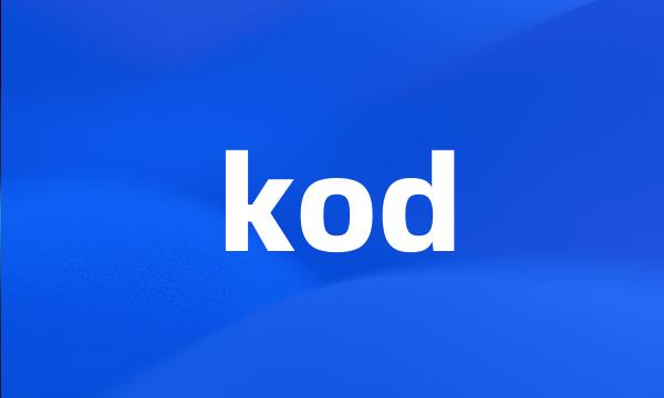 kod