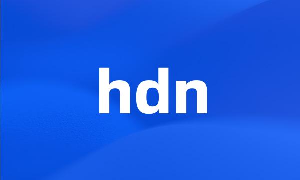 hdn