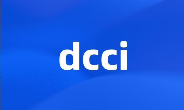 dcci