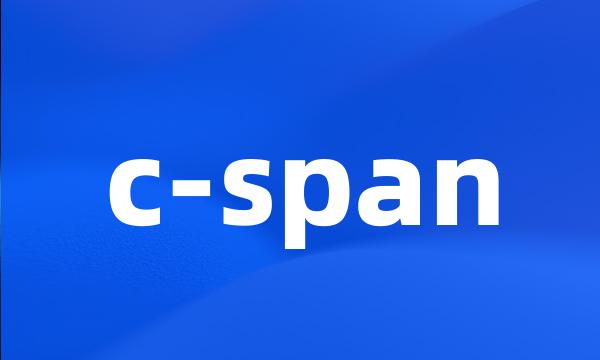 c-span