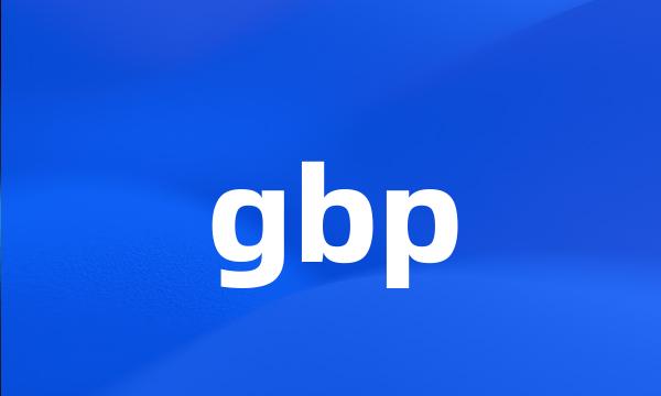 gbp