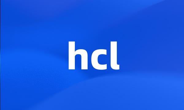 hcl