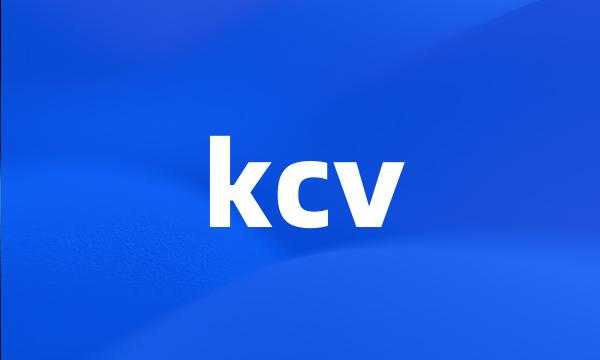 kcv