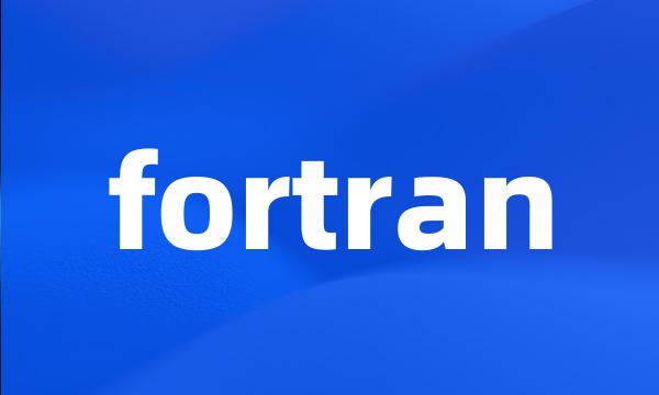 fortran