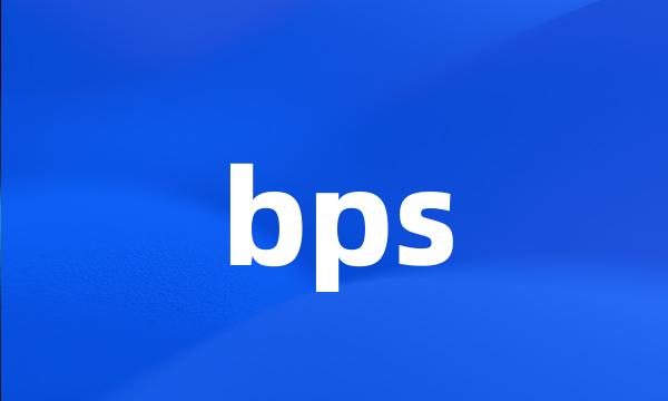 bps