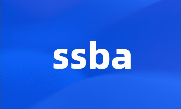 ssba